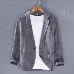 ເສື້ອຄຸມຊາຍຜ້າຝ້າຍປໍ